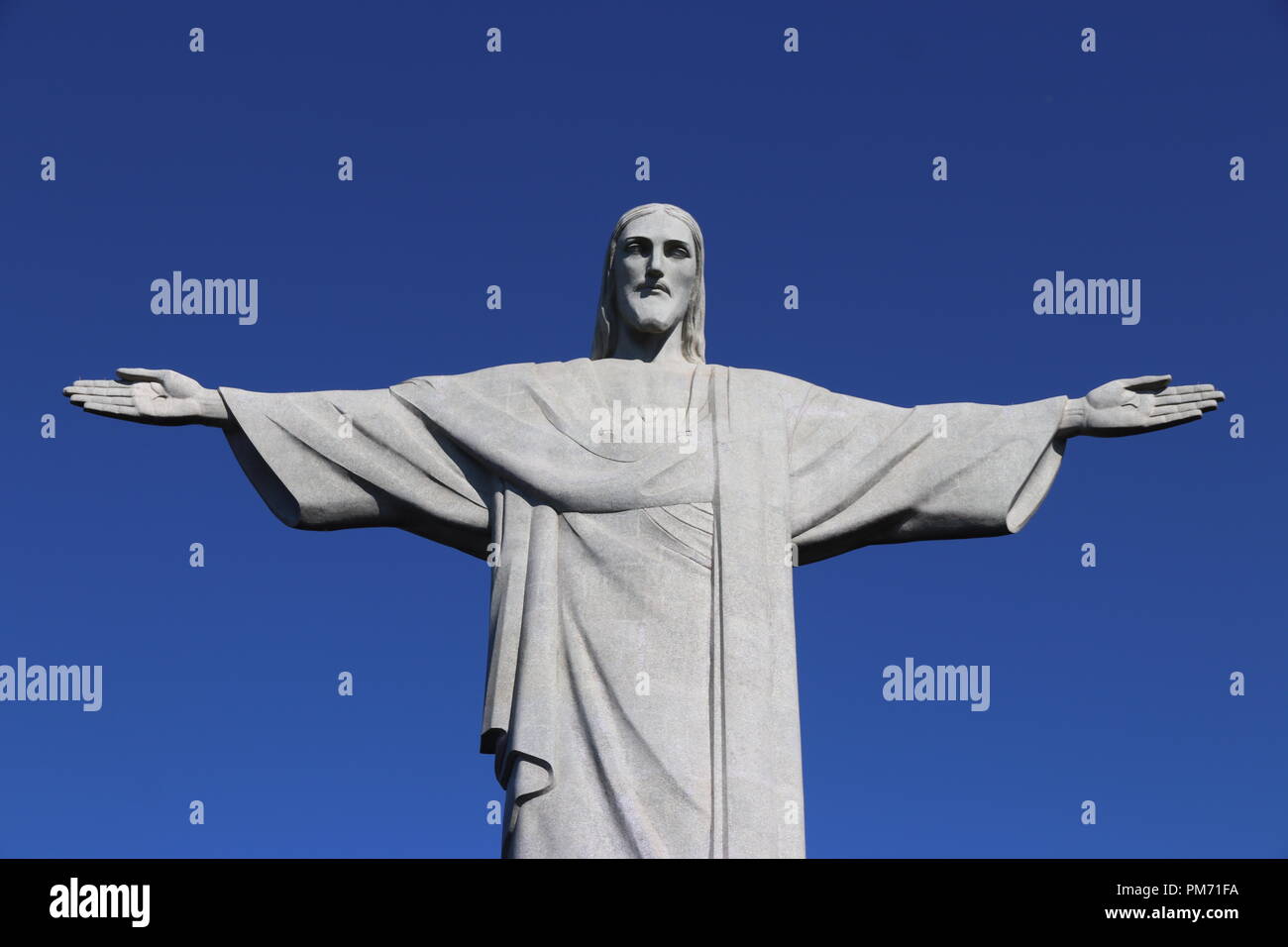 Christus der Erlöser - Rio de Janeiro Stockfoto