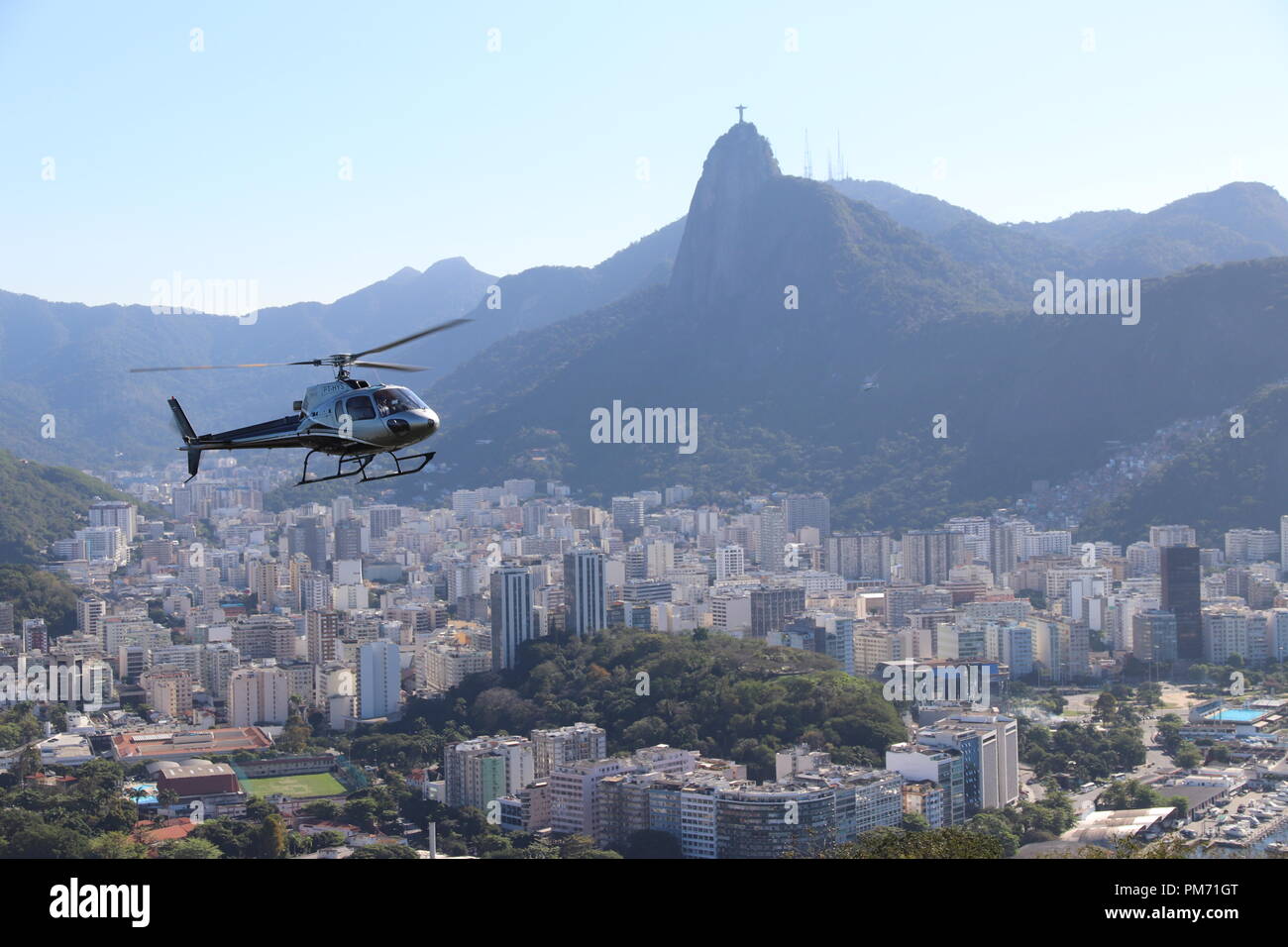 Christus der Erlöser - Rio de Janeiro Stockfoto