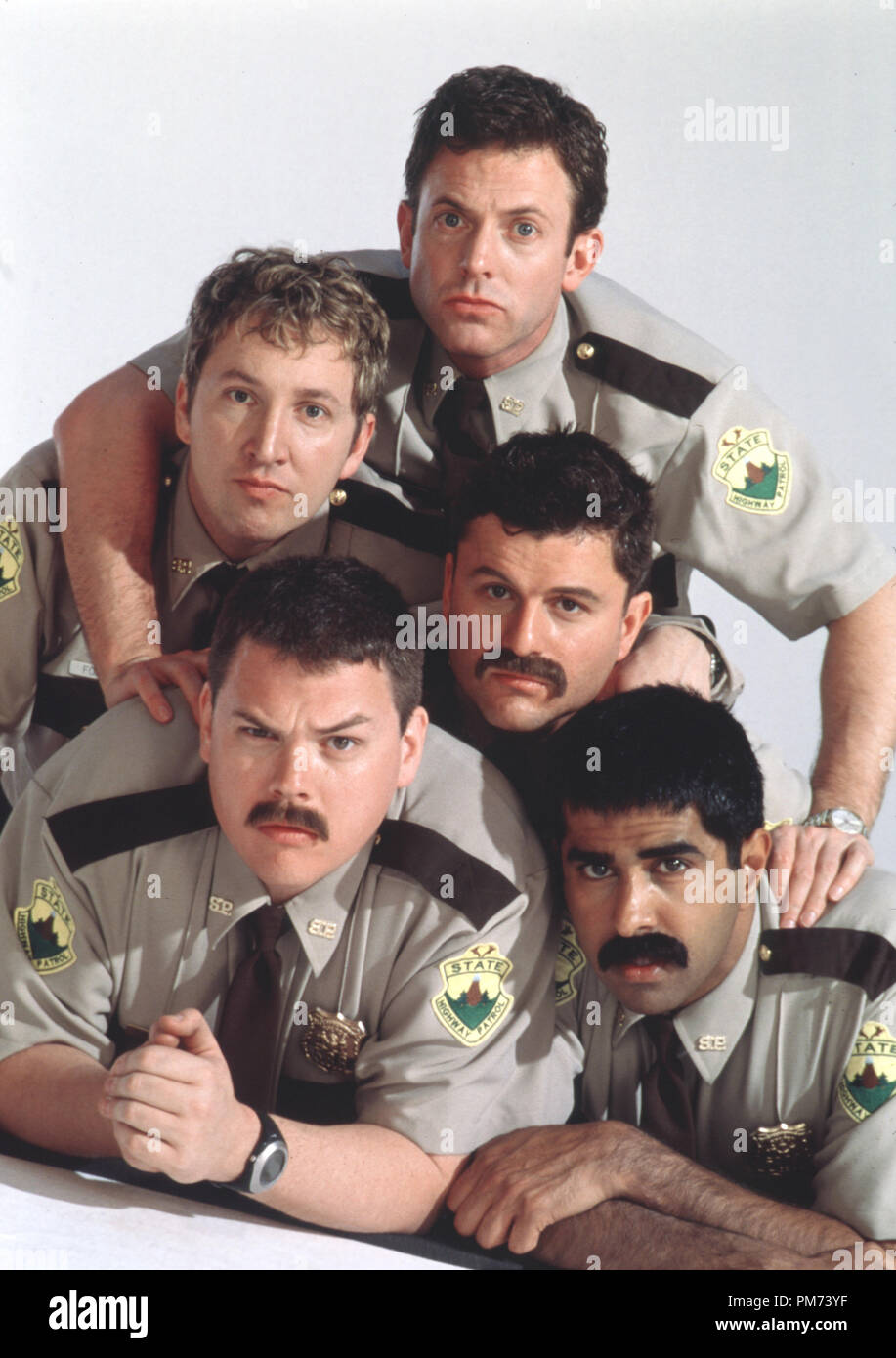 Film Still / Werbung immer noch von "super Troopers" Jay Chandrasekhar, Steve Lemme, Paul Soter, Erik Stolhanske, Kevin Heffernan © 2001 Fox Searchlight Photo Credit: Nels Israelson Datei Referenz # 30847267 THA nur für redaktionelle Verwendung - Alle Rechte vorbehalten Stockfoto