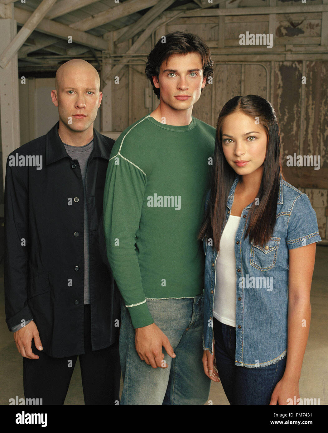 Film Still / Werbung immer noch von der mallville' Michael Rosenbaum, Tom Welling, Kristin Kreuk 2001 Photo Credit: Jeffrey Thurnher Datei Referenz # 30847359 THA nur für redaktionelle Verwendung - Alle Rechte vorbehalten Stockfoto