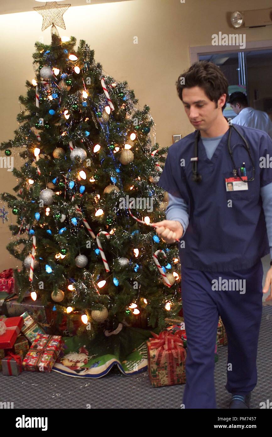 Film Still / Werbung noch von 'Scrubs' Episode: "Meine eigene persönliche Jesu Zach Braff Dezember 11, 2001 Foto: Scott Humbert Datei Referenz # 30847411 THA nur für redaktionelle Verwendung - Alle Rechte vorbehalten Stockfoto