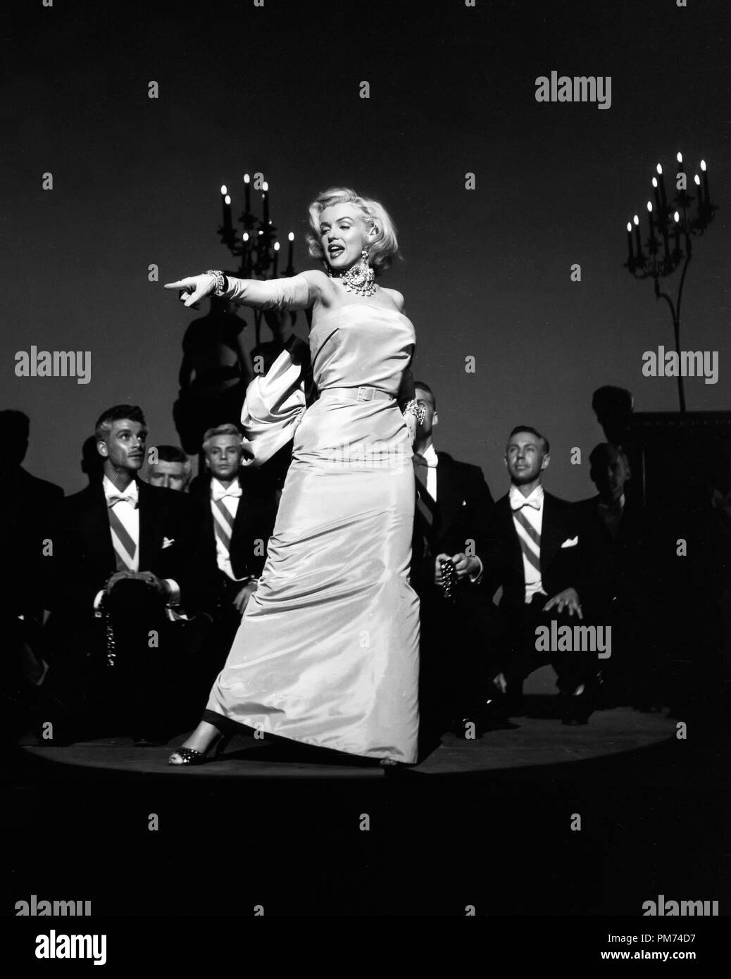 Studio Publicity still: 'Gentlemen bevorzugen Blondes' Marilyn Monroe 1953 Twentieth Century Fox File Reference # 30928 1089THA Stockfoto