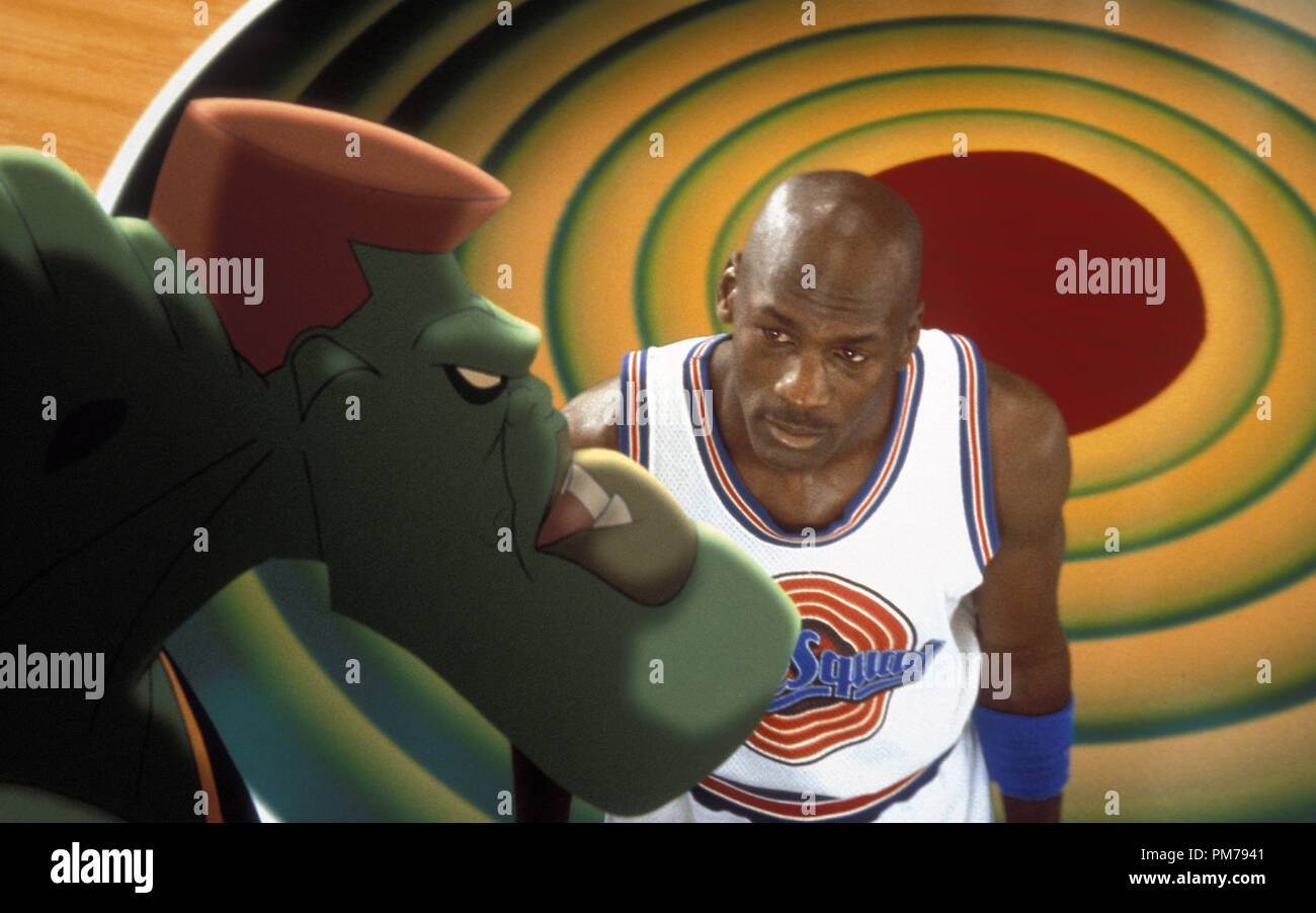 Szenenfoto aus "Space Jam" Michael Jordan © 1996 Warner Datei Referenz # 31042241 THA nur für redaktionelle Verwendung - Alle Rechte vorbehalten Stockfoto