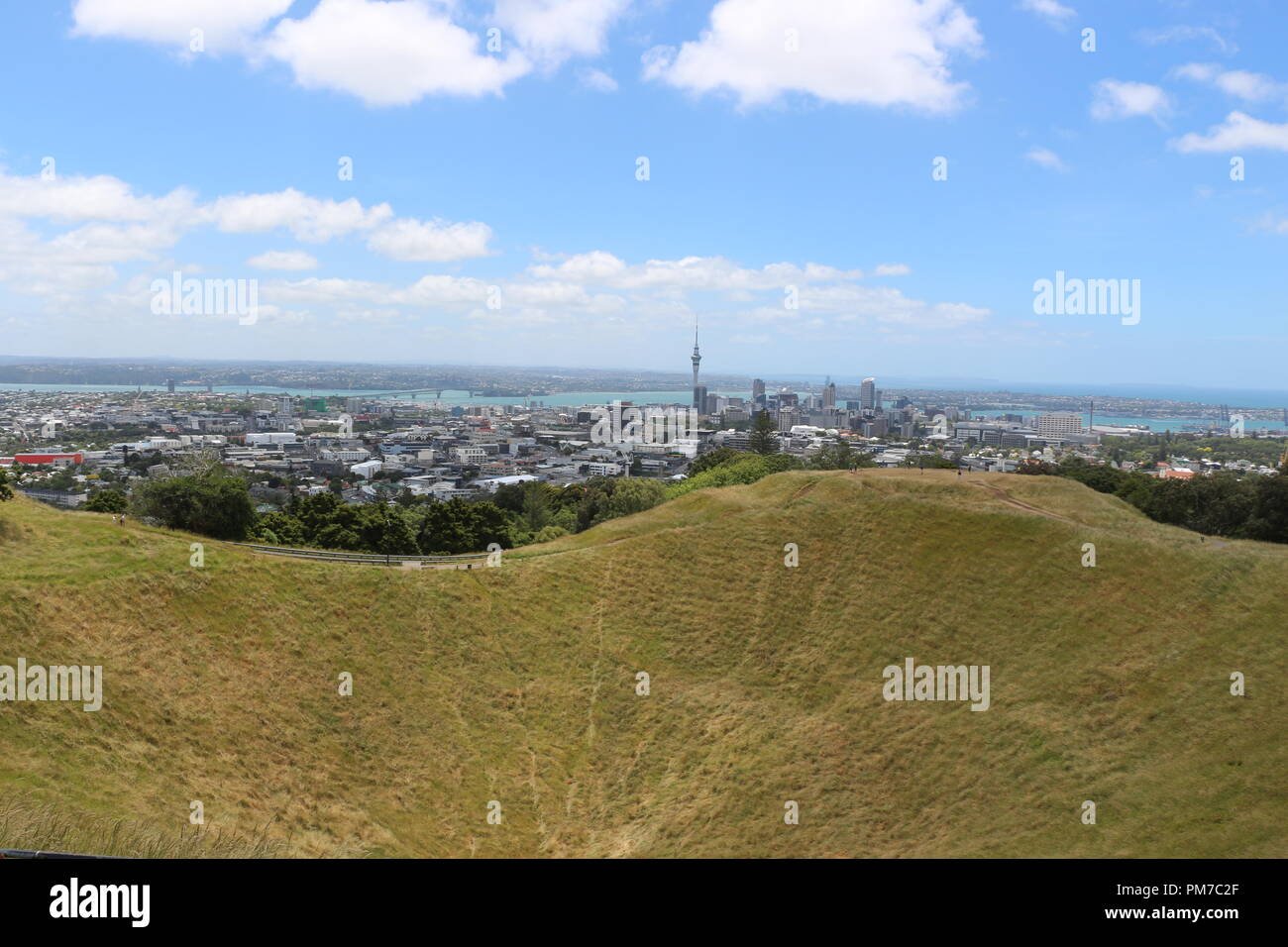 Auckland von Mt Eden Stockfoto