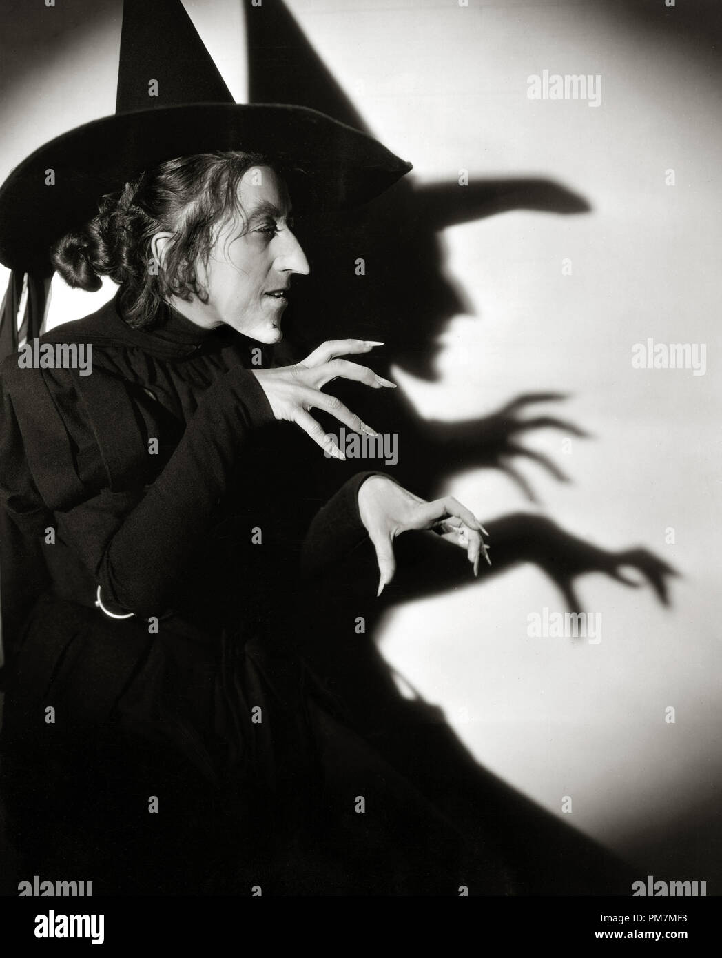 Margaret Hamilton, "Der Zauberer von Oz' 1939 MGM Datei Referenz # 31202 297 THA Stockfoto