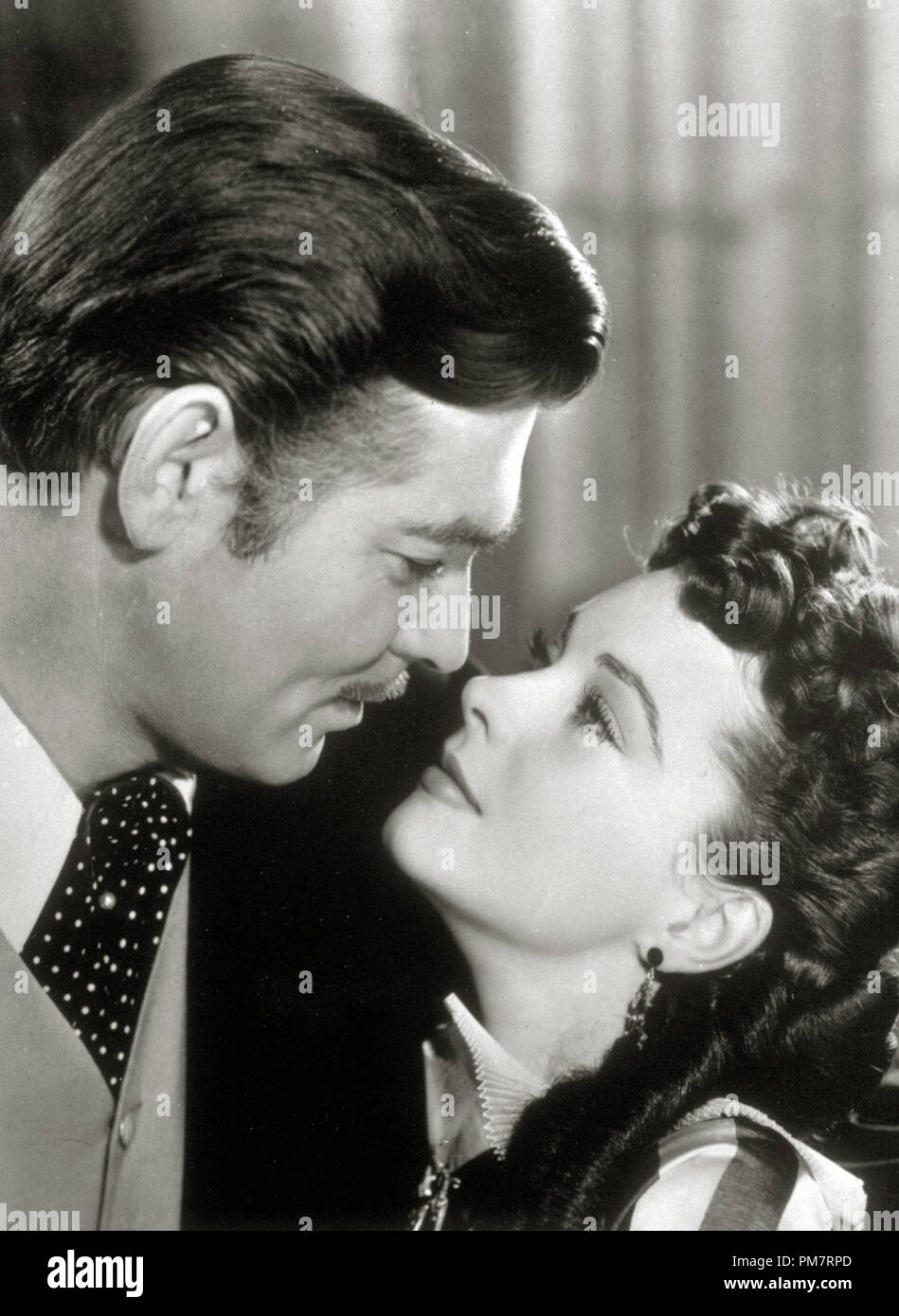 Clark Gable und Vivien Leigh, 'Vom Winde verweht' 1939 MGM. Datei Referenz # 31386 433 Stockfoto