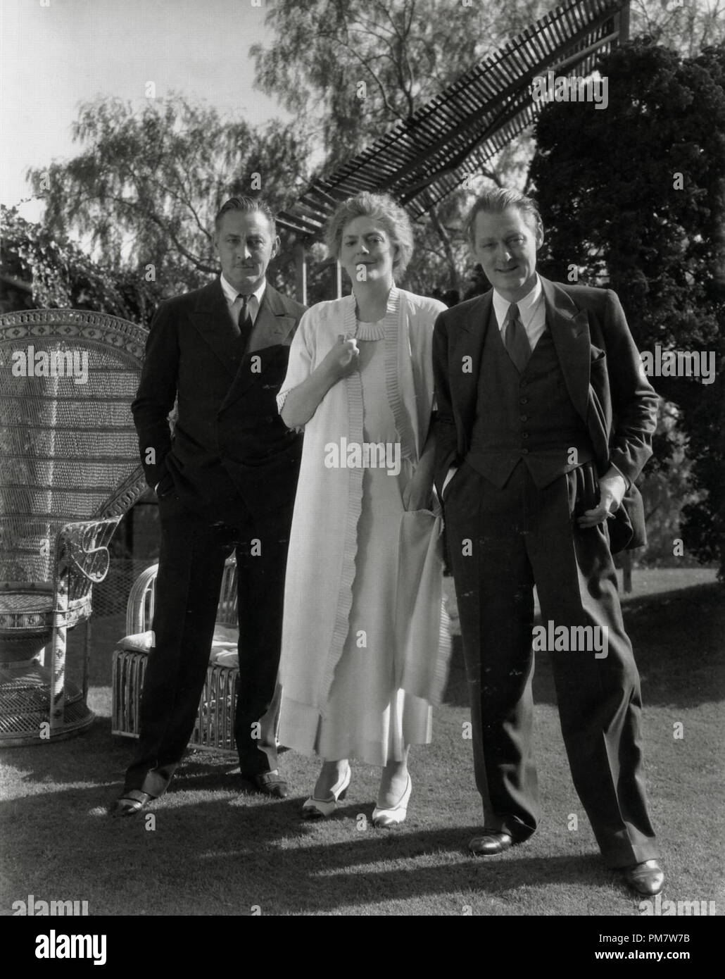 John, Ethel und Lionel Barrymore, 1932. Datei Referenz # 31386 925 Stockfoto