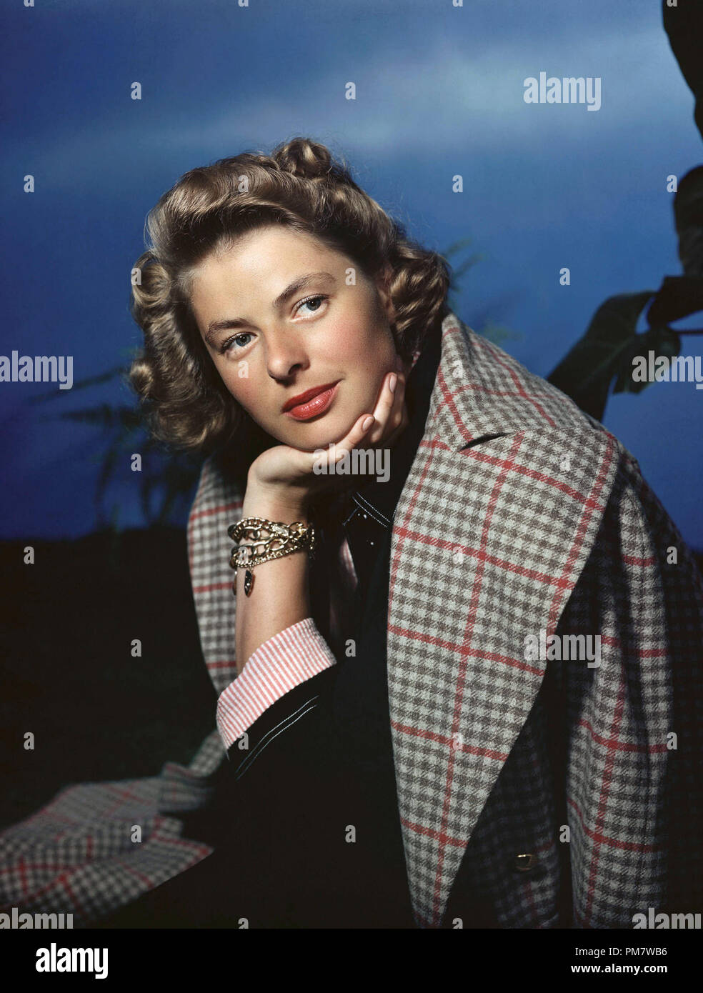 Ingrid Bergman, circa 1940. Datei Referenz # 31386 980 Stockfoto