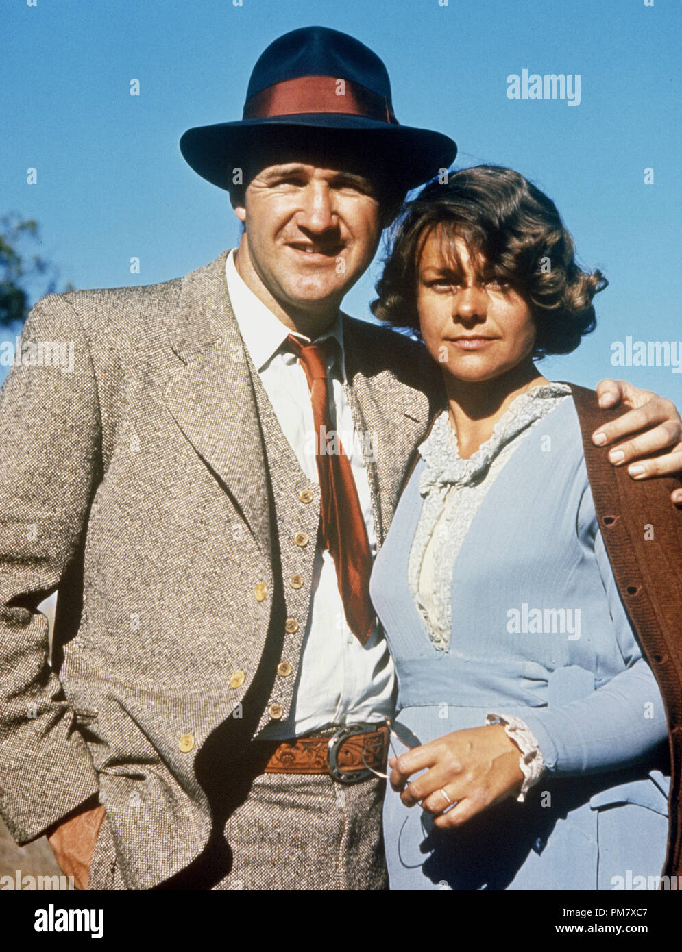 Studio Publicity still aus 'Bonnie and Clyde' Gene Hackman, Estelle Parsons 1967 Warner File Reference # 31537_674THA Stockfoto