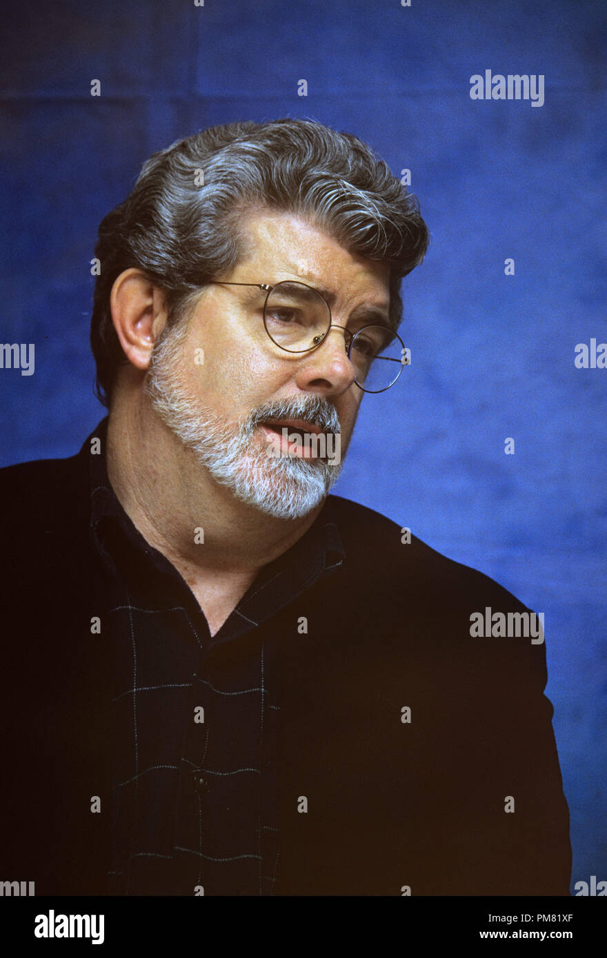 George Lucas, 1999. Reproduktion von amerikanischen Boulevardzeitungen ist absolut verboten. © GFS/Hollywood Archiv - Alle Rechte vorbehalten File Reference # 31315 114 Stockfoto