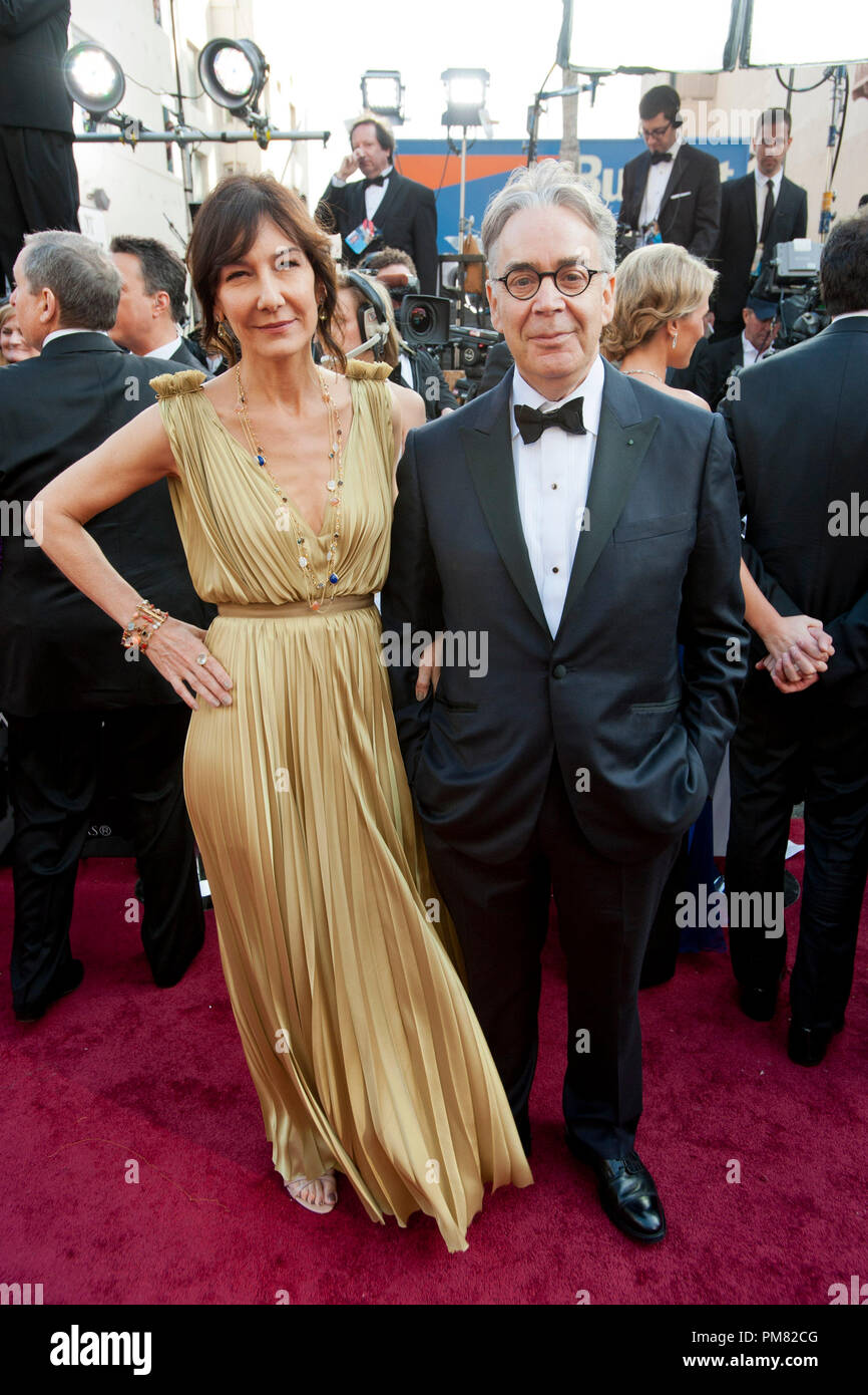 Howard Shore, Oscar-nominiert für die Leistungen in Musik, geschrieben für Motion Pictures (Original Score), kommt für die 84. jährlichen Academy Awards aus Hollywood, CA Februar 26, 2012. Stockfoto