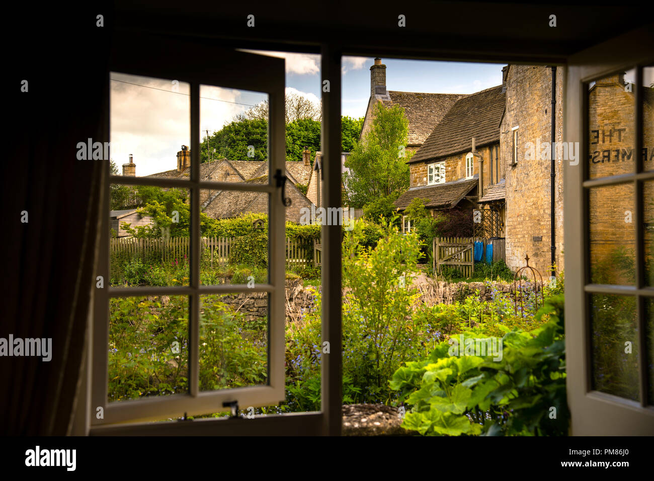 Guiting Power, Cotswold District, England. Stockfoto