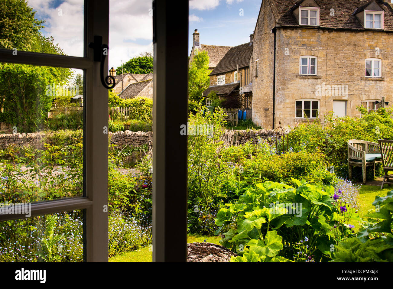 Village of Guiting Power, Cotswold District, England. Stockfoto