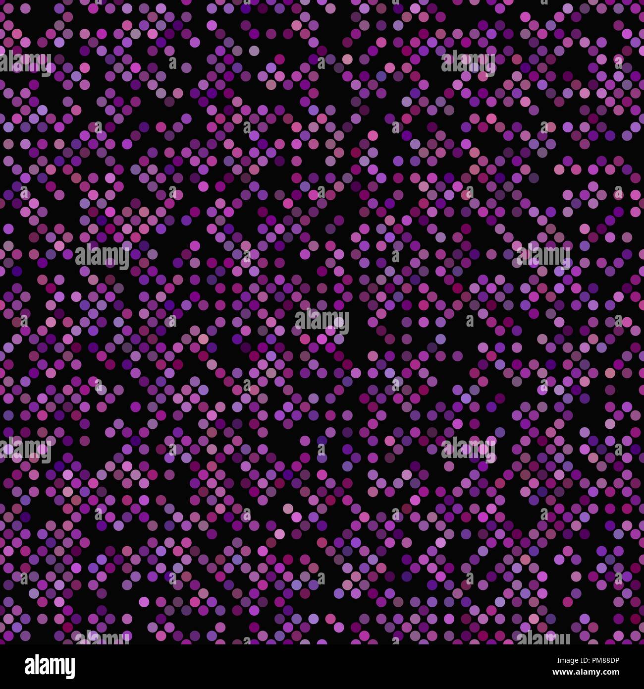 Lila nahtlose Dot Muster Hintergrund-vektor design Stock Vektor