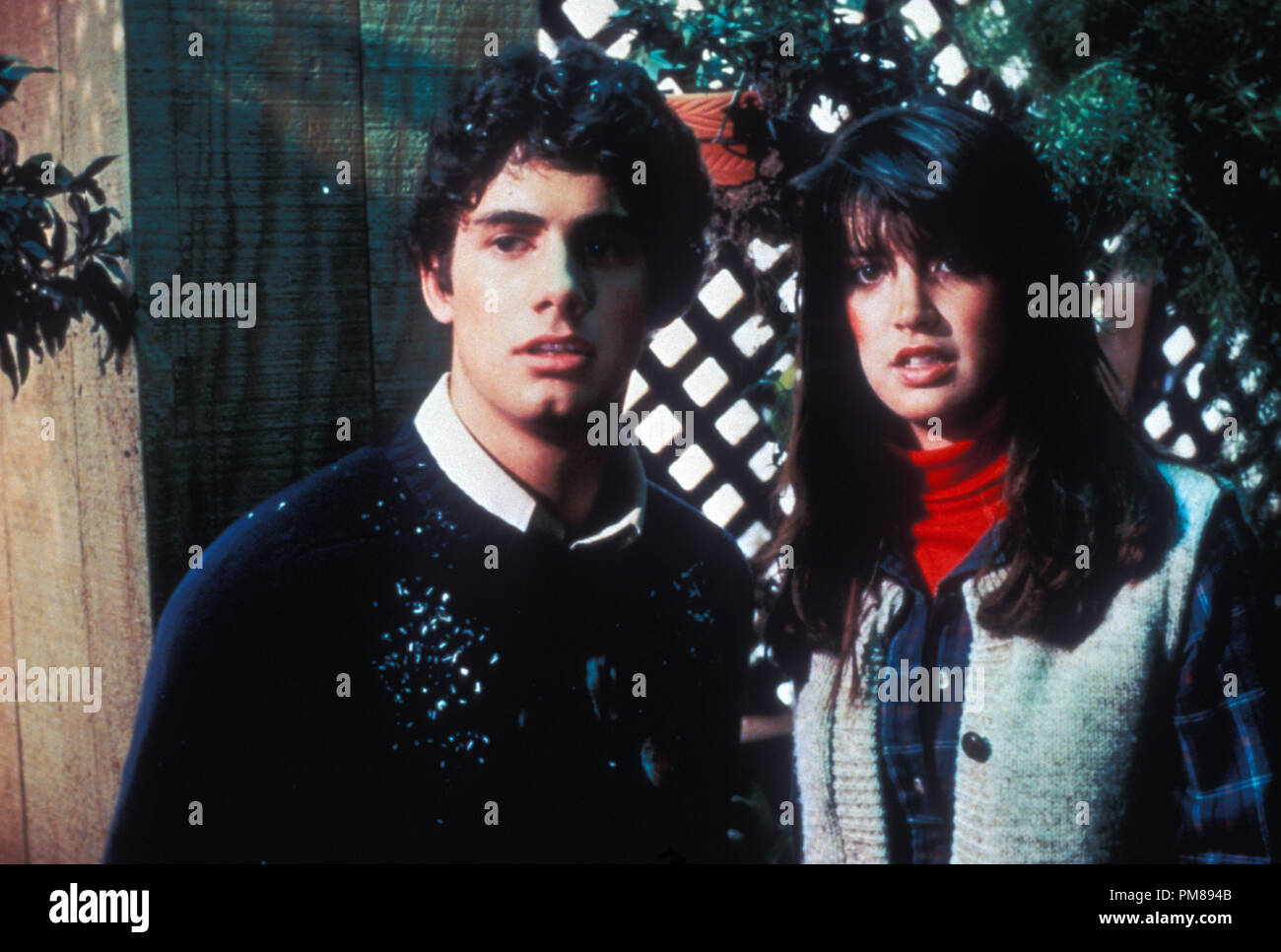 Studio Werbung noch von Kobolden Zach Galligan, Phoebe Cates © 1984 Warner Alle Rechte vorbehalten Datei Referenz # 31706306 THA für die redaktionelle Nutzung nur Stockfoto