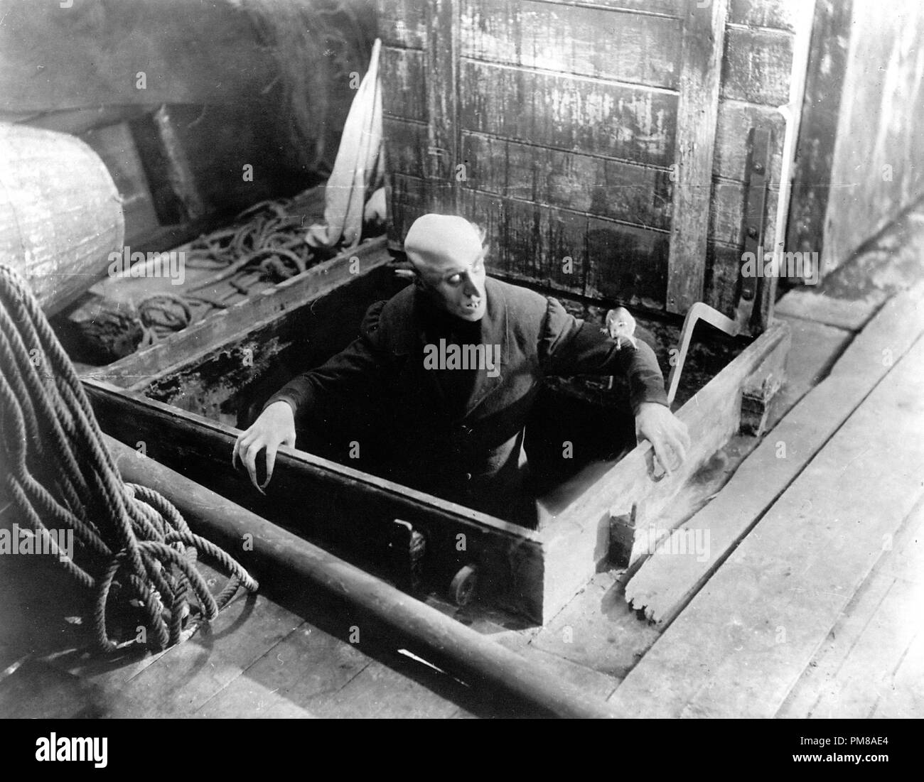 Studio Werbung: Max Schreck 'Nosferatu' 1922 Datei Referenz # 31780 701 Stockfoto