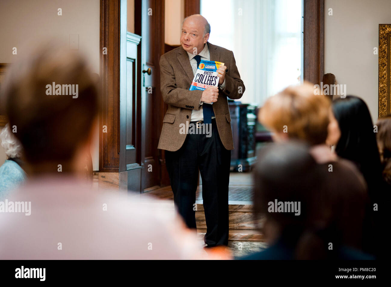 Wallace Shawn Sterne als Clarence in Paul Weitz eintritt, ein Focus Features frei. Stockfoto