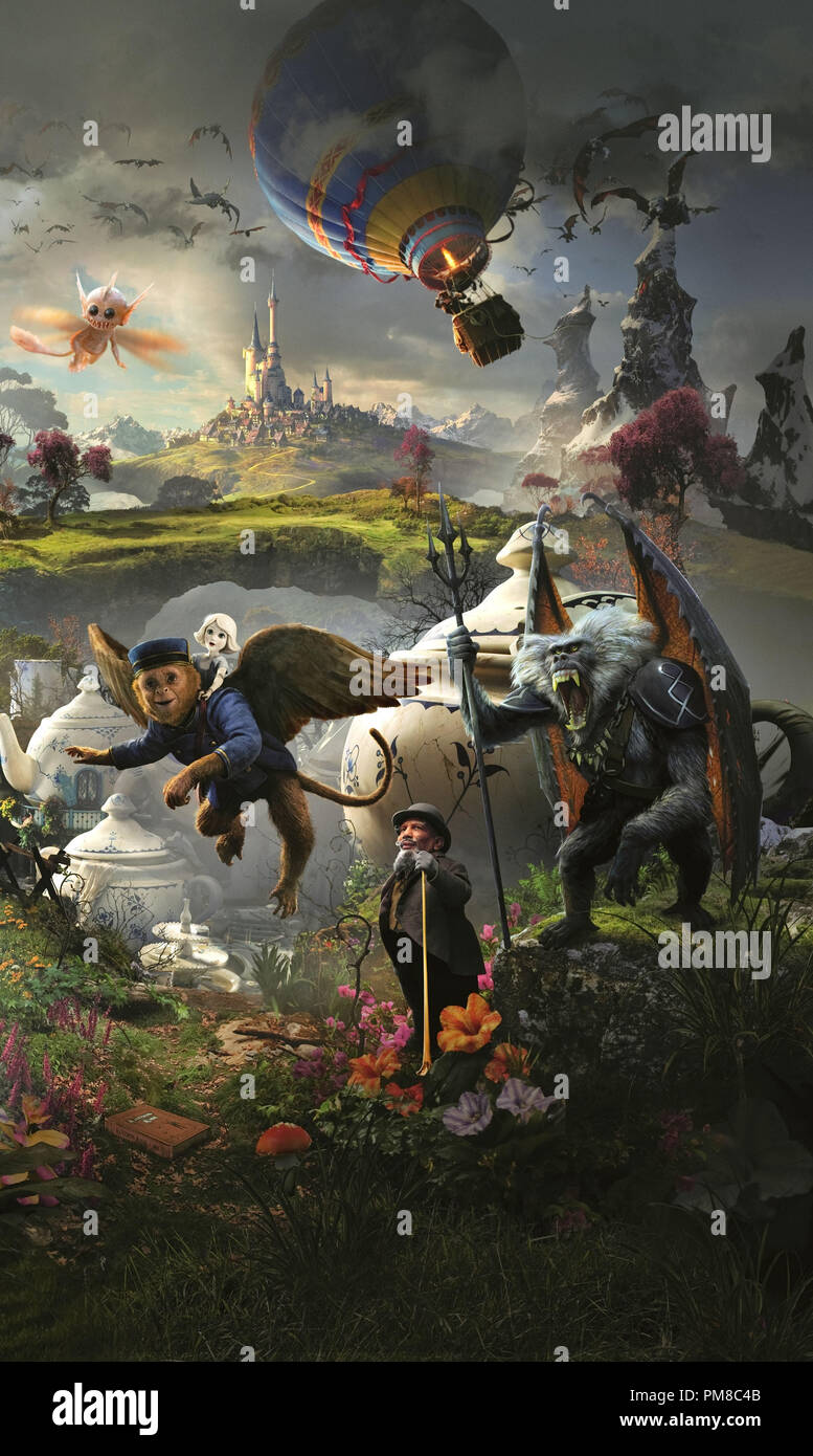 Oz Die Grossen Und Machtigen Poster Stockfotografie Alamy