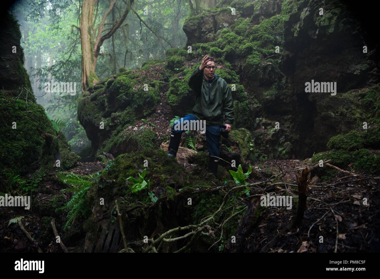 Regisseur Bryan Singer am Set von New Line Cinema und legendären Bilder' Action Adventure "JACK DER RIESE SLAYER", ein Warner Bros.-Bilder freigeben. Stockfoto