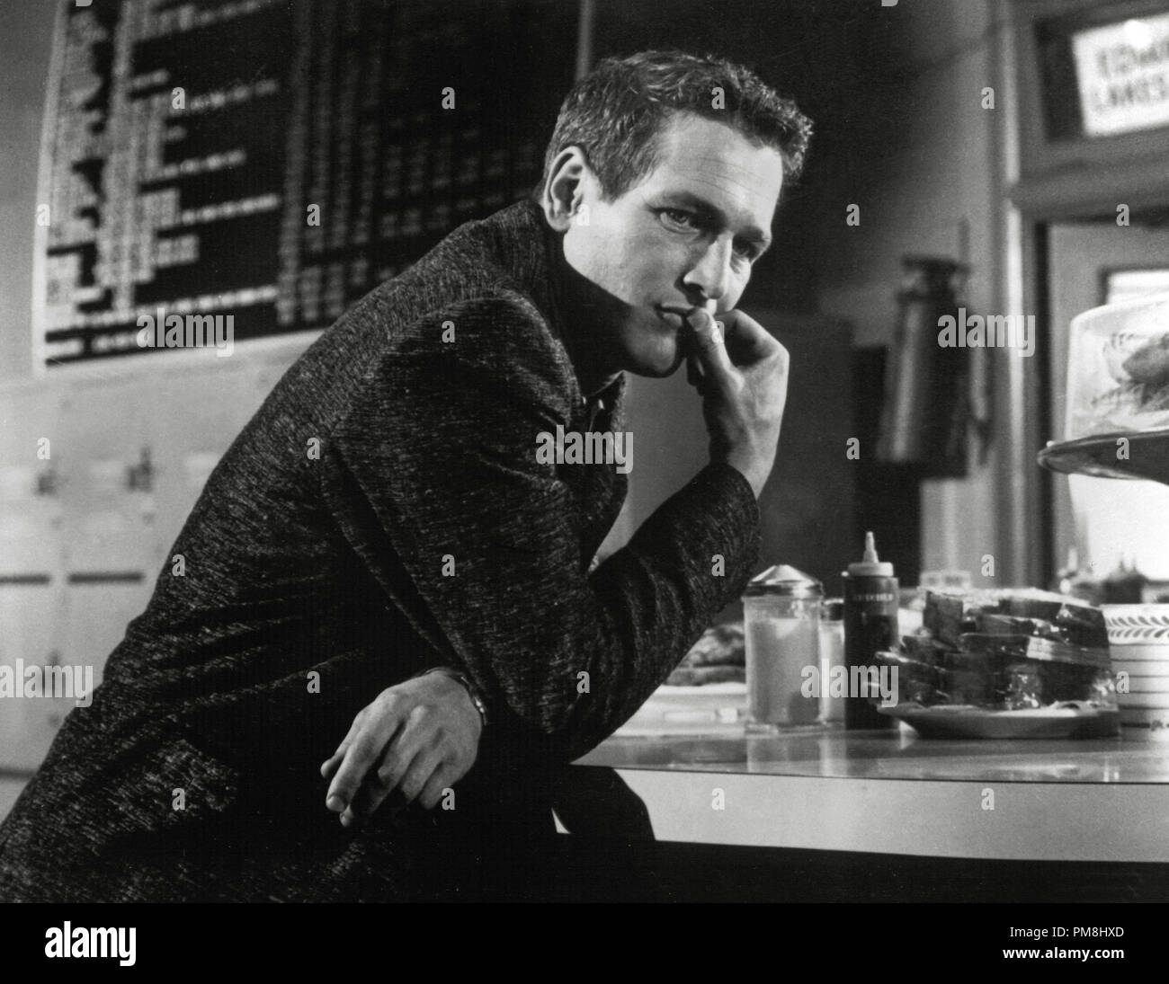 (Archivierung klassische Kino - Paul Newman Retrospektive) 'Hustler' Paul Newman 1961 Twentieth Century Fox Datei Referenz # 31510 036 THA Stockfoto