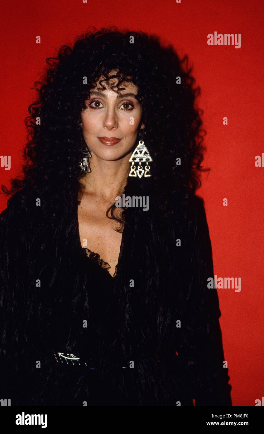 Cher 1987 © GFS/Hollywood Archiv - Alle Rechte vorbehalten File Reference # 31515 407 Stockfoto