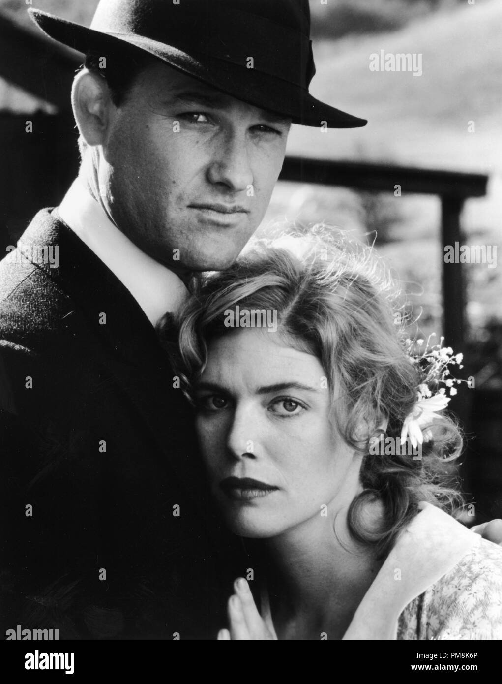 Film Still oder Werbung noch von 'Winter' Kurt Russel und Kelly McGillis © 1989 Columbia Alle Rechte vorbehalten Datei Referenz # 31623012 THA für die redaktionelle Nutzung nur Stockfoto