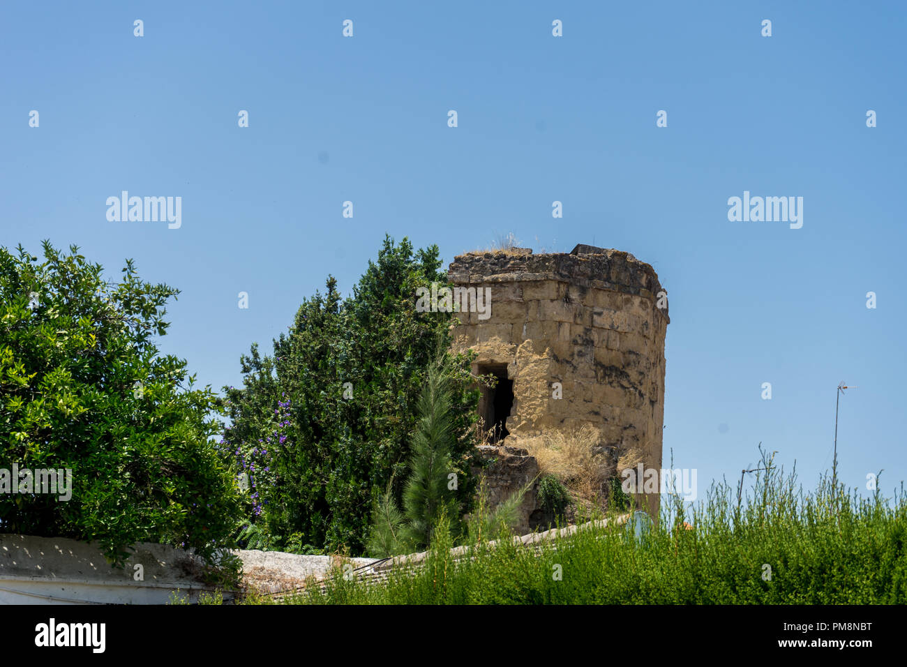 Spanien, Cordoba, Europa, Burg gegen blauen Himmel Stockfoto