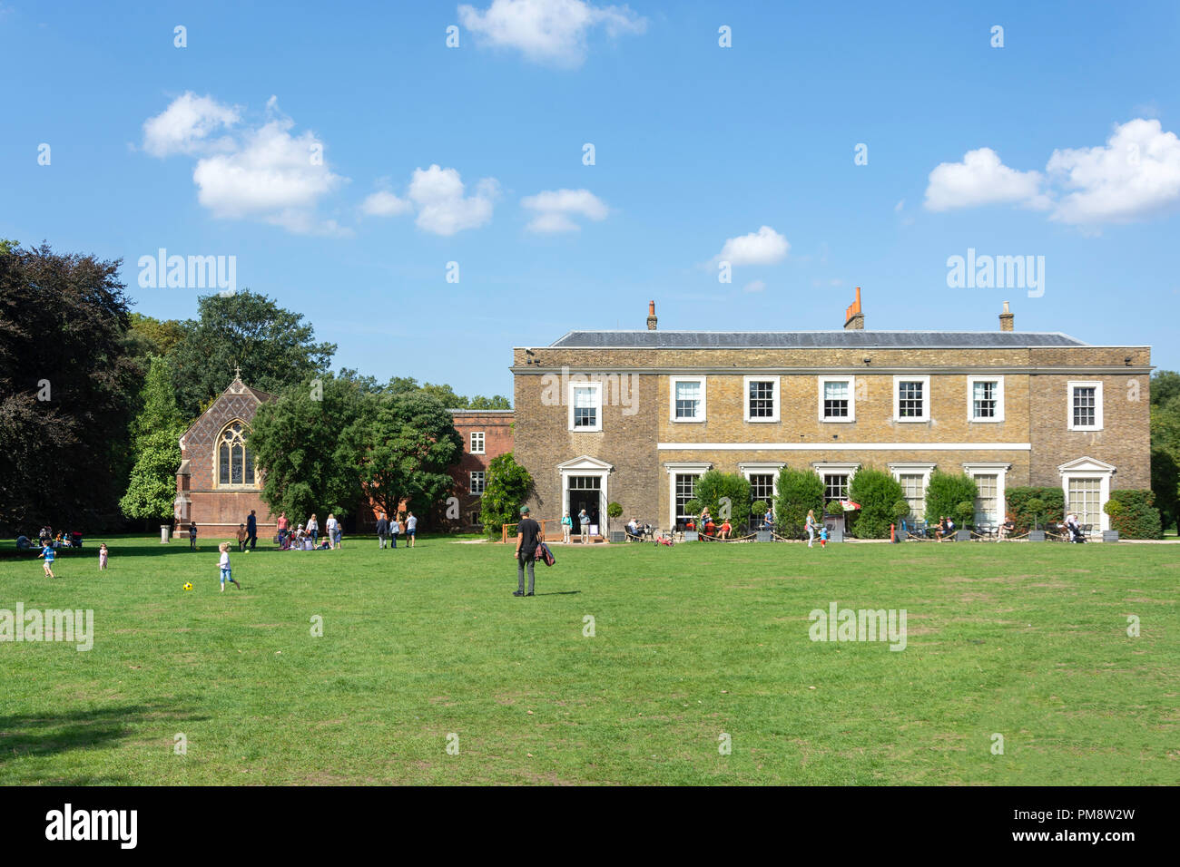 Fulham Palace, Fulham, Londoner Stadtteil Hammersmith und Fulham, Greater London, England, Vereinigtes Königreich Stockfoto