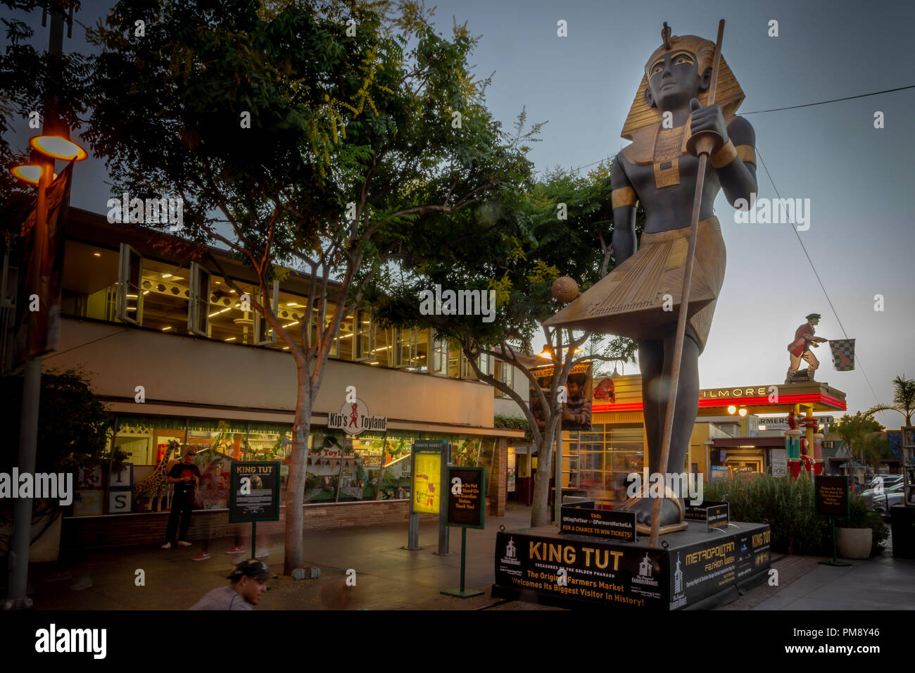 Farmers Market & The Grove Los Angeles, Kalifornien Stockfoto