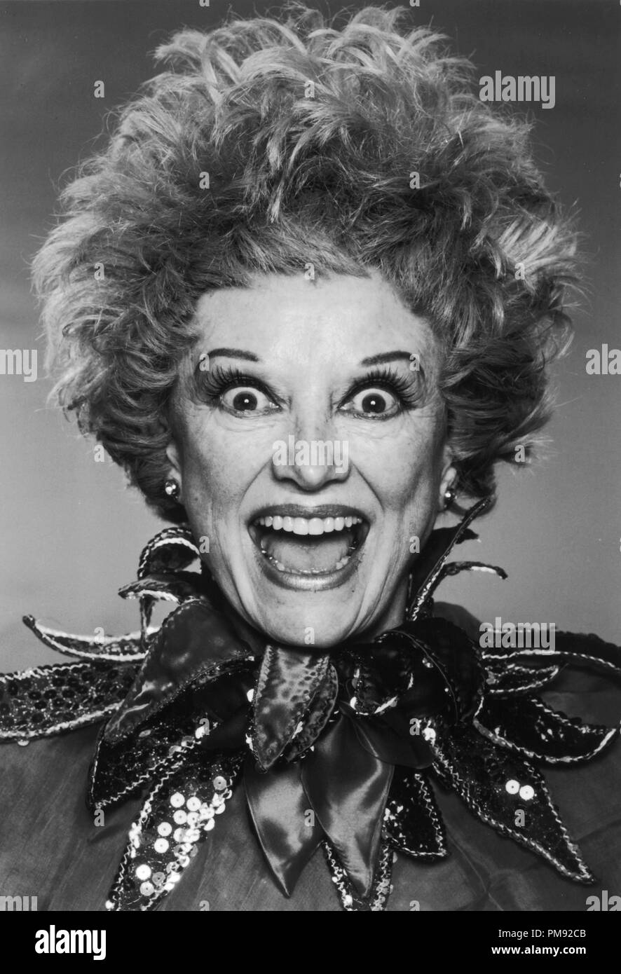 Werbung Foto von Phyllis Diller, 1984. Datei Referenz # 31537 178 Stockfoto