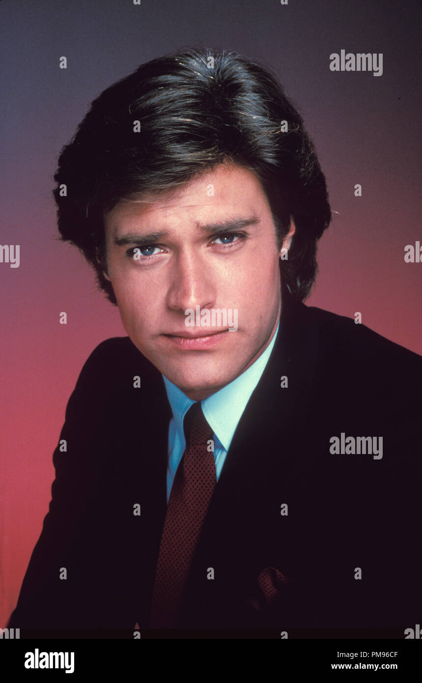Studio Werbung immer noch von "Die Colbys" John James 1985 Stockfoto