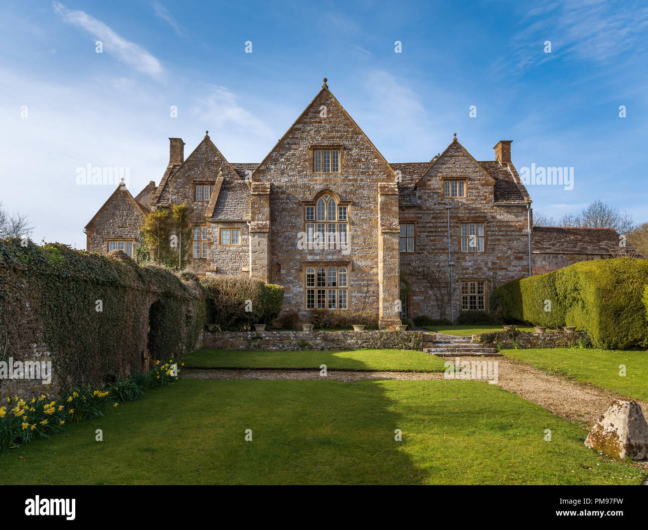 Cerne Abbey Bauernhaus, Cerne Abbas, Dorset, Großbritannien Stockfoto