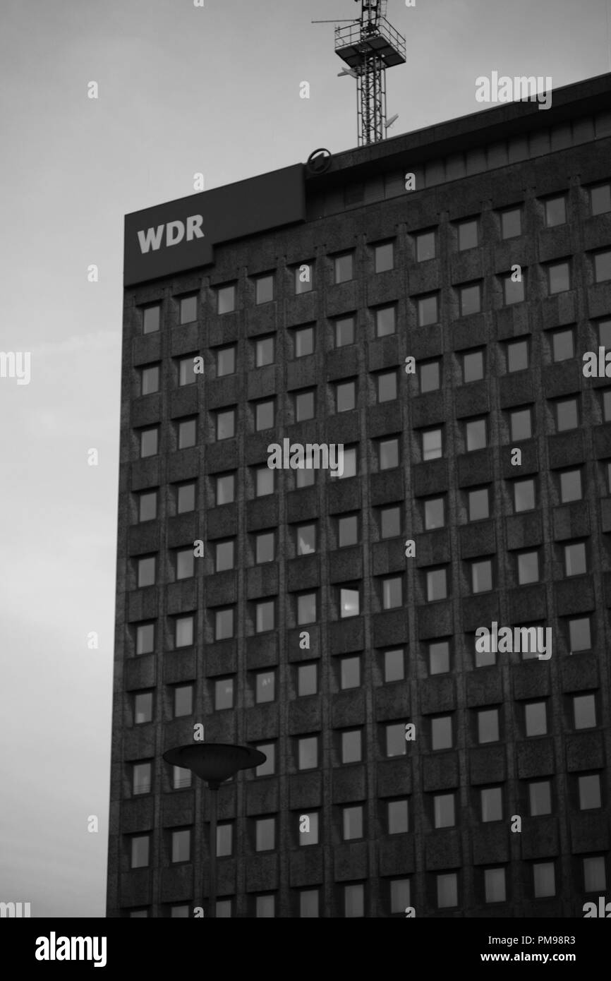 WDR Head Quater Köln Deutschland Stockfoto