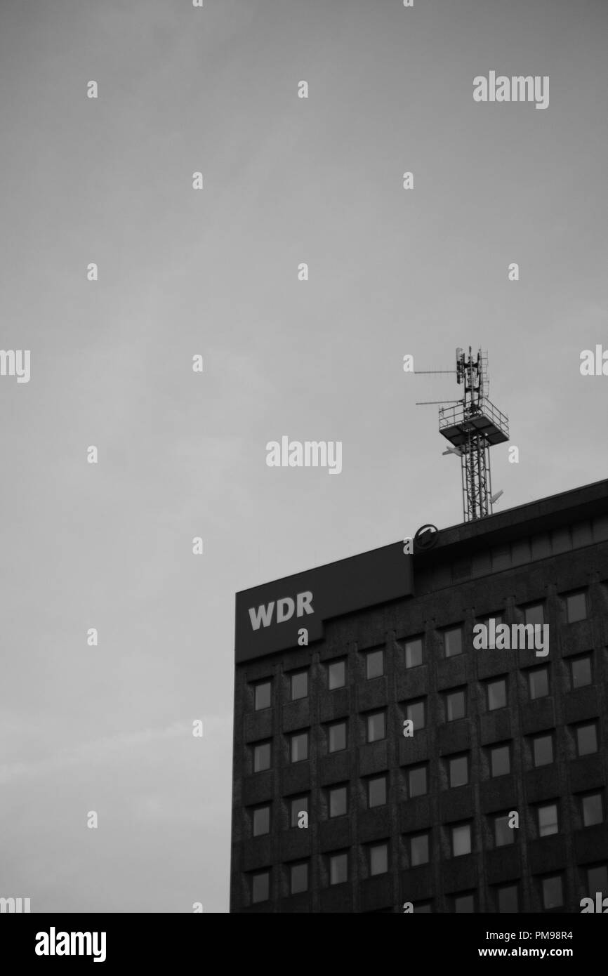 WDR Head Quater Köln Deutschland Stockfoto