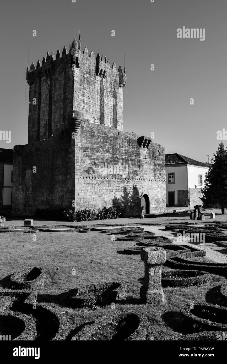 Chaves Stadt in Portugal Stockfoto