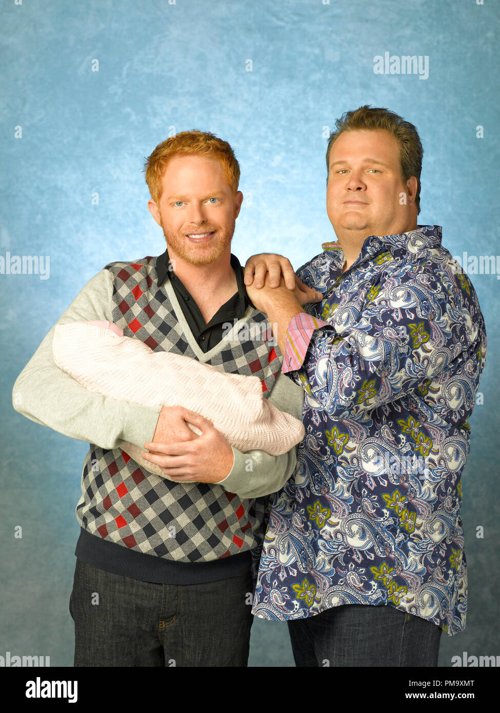 Moderne Familie - ABC's 'Modern' Sterne Jesse Tyler Ferguson als Mitchell  und Eric Stonestreet wie Cameron Stockfotografie - Alamy