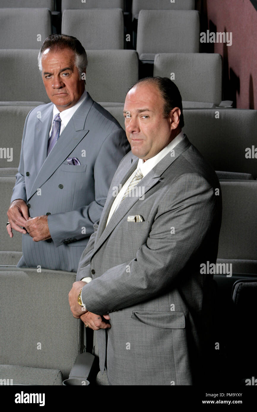 "Die Sopranos" James Gandolfini, Tony Sirico ca. 2002 Stockfoto