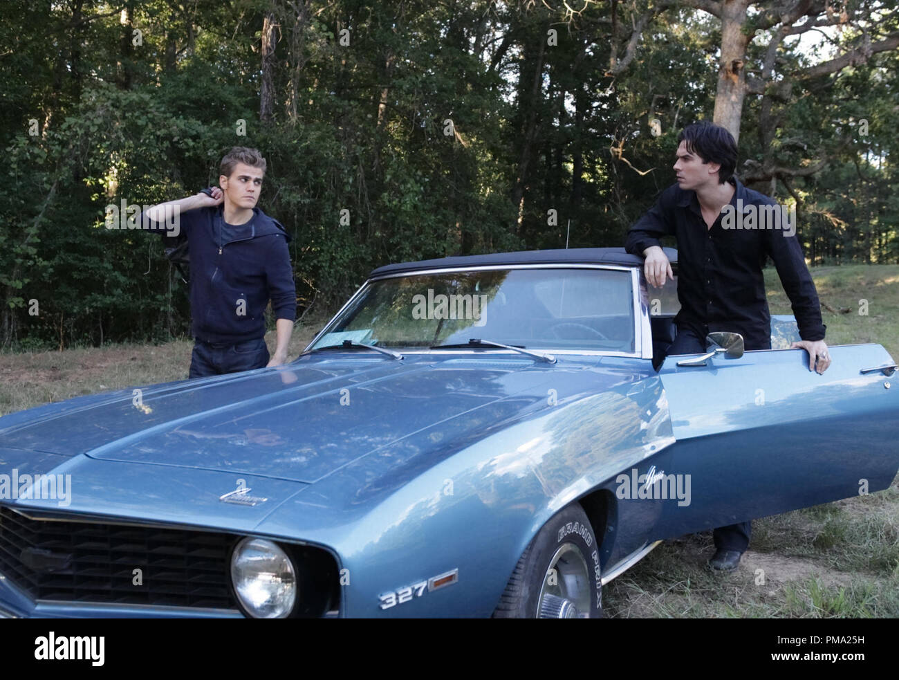 "The Vampire Diaries" Saison 2 (2010-2011) Paul Wesley und Ian Somerhalder Stockfoto