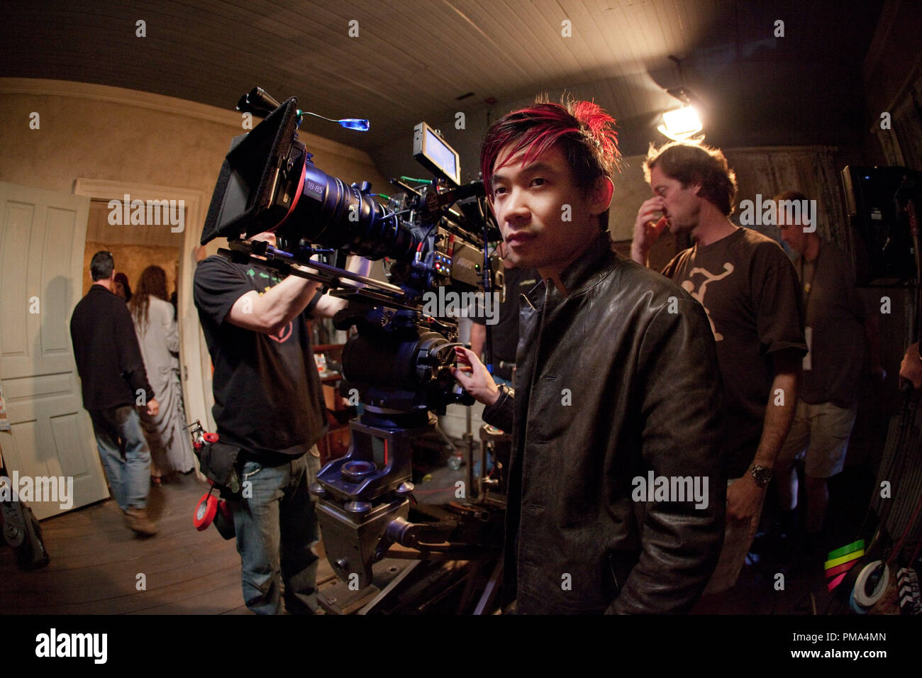 James Wan in der "zaubern", ein Warner Bros.-Bilder freigeben. Stockfoto