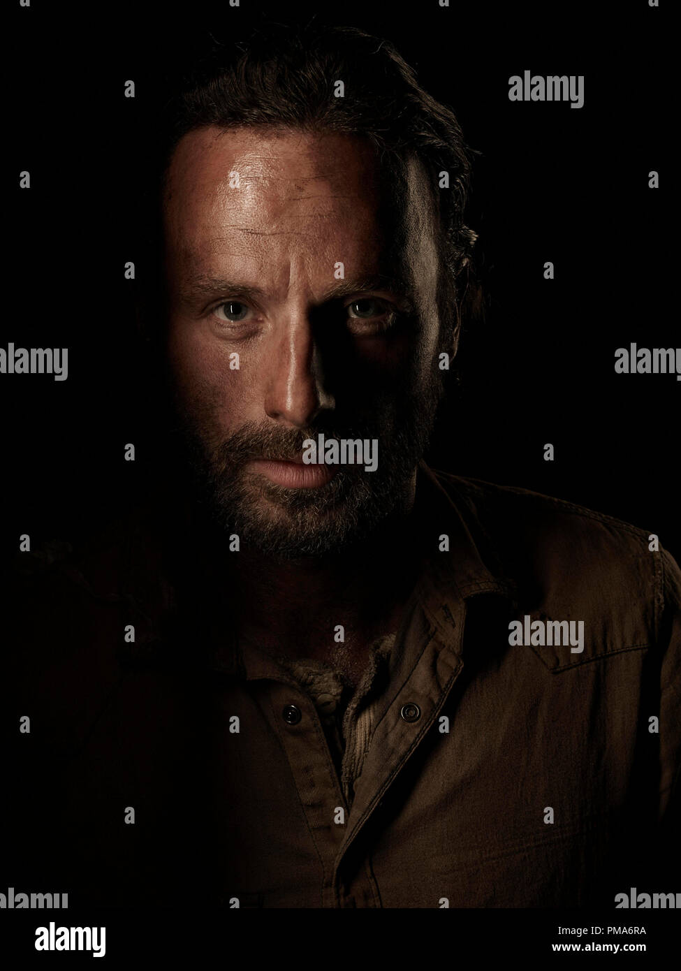 Rick Grimes (Andrew Lincoln) - The Walking Dead - Saison 4 Galerie - Foto: Frank Ockenfels 3/AMC Stockfoto