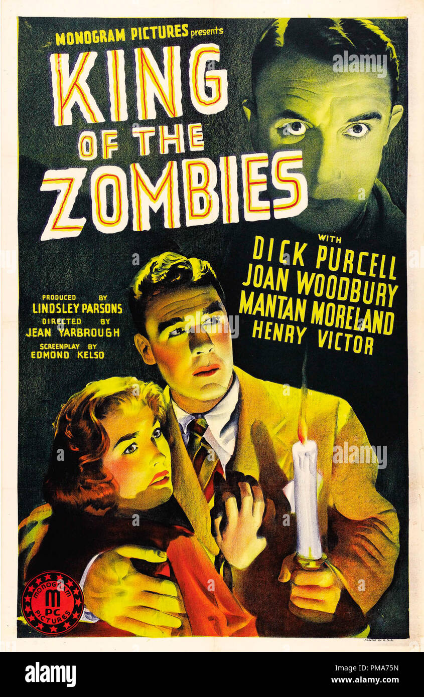 König der Zombies (1941) Monogramm Bilder Poster Datei Referenz # 32263 003 THA Stockfoto