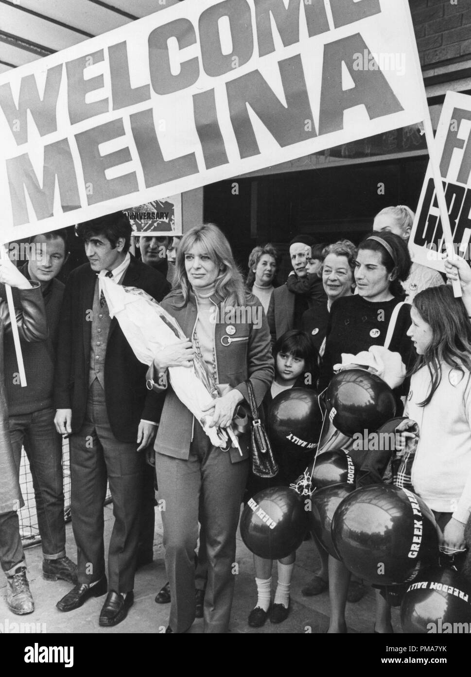 Melina Mercouri, 1968 © GFS/Hollywood Archiv - Alle Rechte vorbehalten File Reference # 32263 888 THA Stockfoto