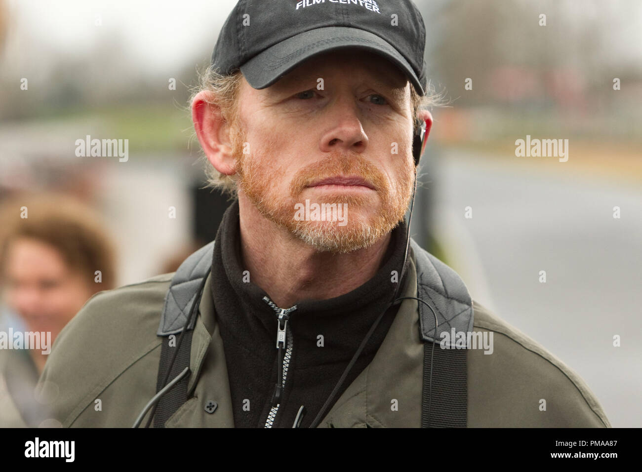 Zwei - Zeit Oscar-Preisträger Ron Howard am Set von "Rush" Stockfoto