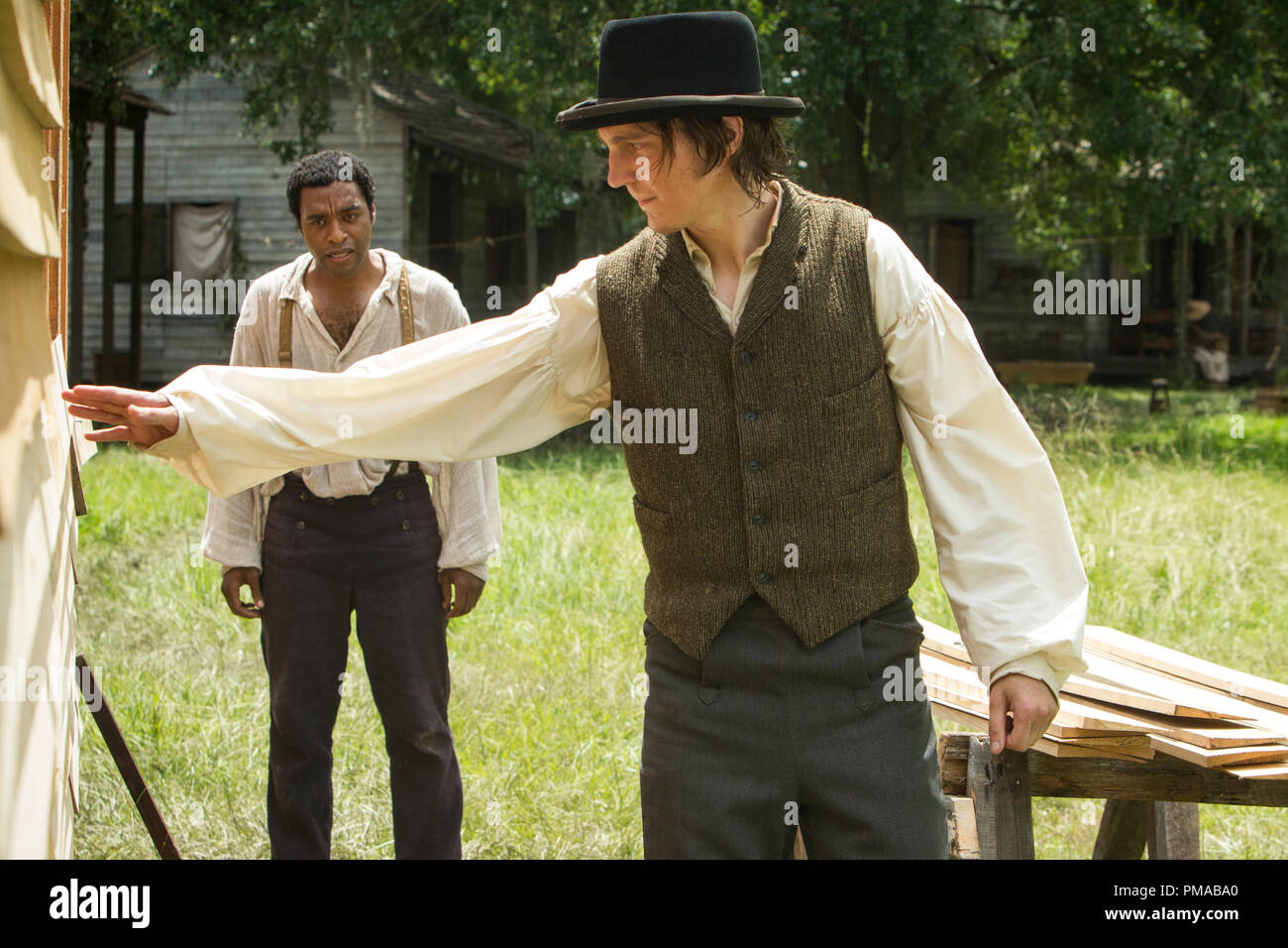 Paul Dano Als Tibeats In 12 Jahren Ein Sklave Stockfotografie Alamy