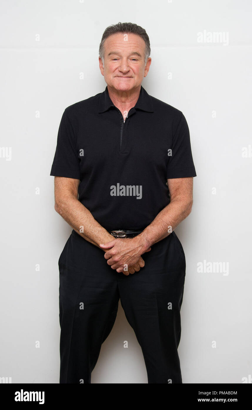 Robin Williams' "Die Verrückten" Portrait Session, 8. Oktober 2013. Reproduktion von amerikanischen Boulevardzeitungen ist absolut verboten. Datei Referenz # 32169 016 GFS nur für redaktionelle Verwendung - Alle Rechte vorbehalten Stockfoto