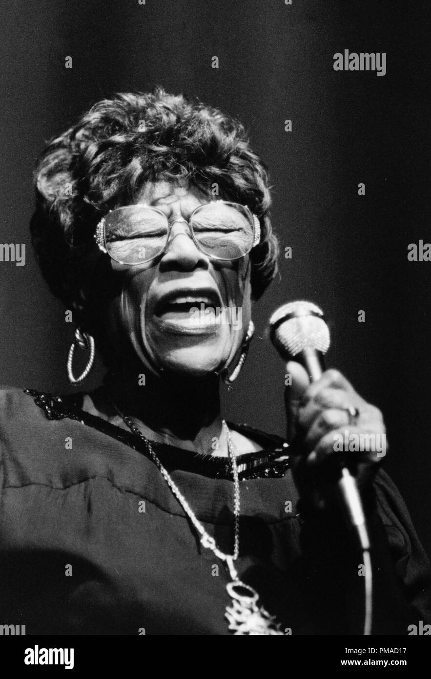 Ella Fitzgerald in der Radio City Music Hall, 1991 File Reference # 32368 551THA Stockfoto