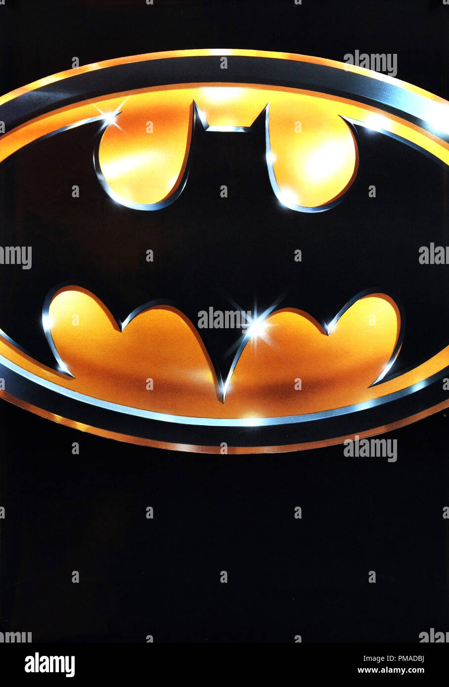 "Batman"-US-Poster 1989 Warner Bros.-Datei Referenz # 32509 041 THA Stockfoto