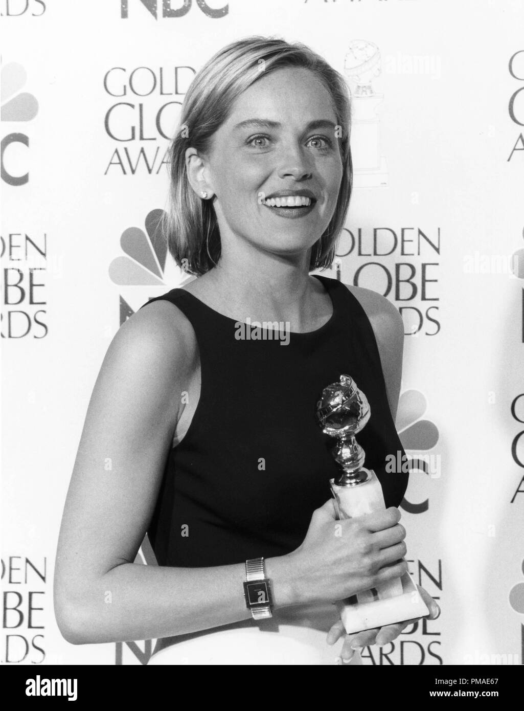 Sharon Stone auf der 53. jährlichen Golden Globe Awards, 1996 Datei Referenz # 32509 611THA Stockfoto