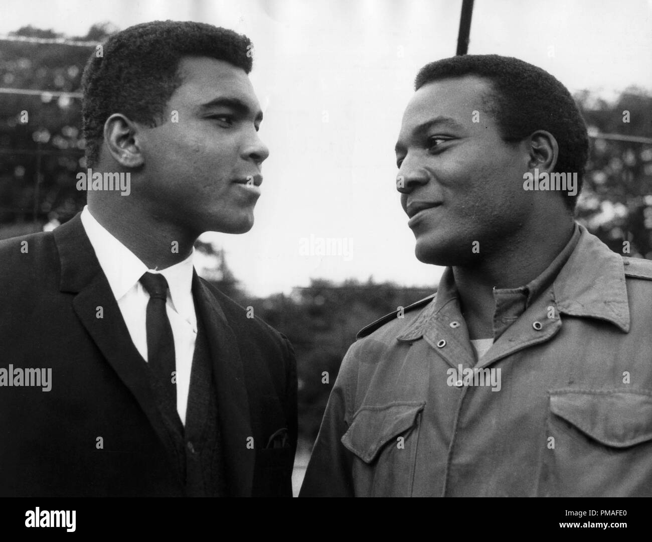 Cassius Clay in London, 1966 © GFS/Hollywood Archiv - Alle Rechte vorbehalten File Reference # 32633 520 THA Stockfoto