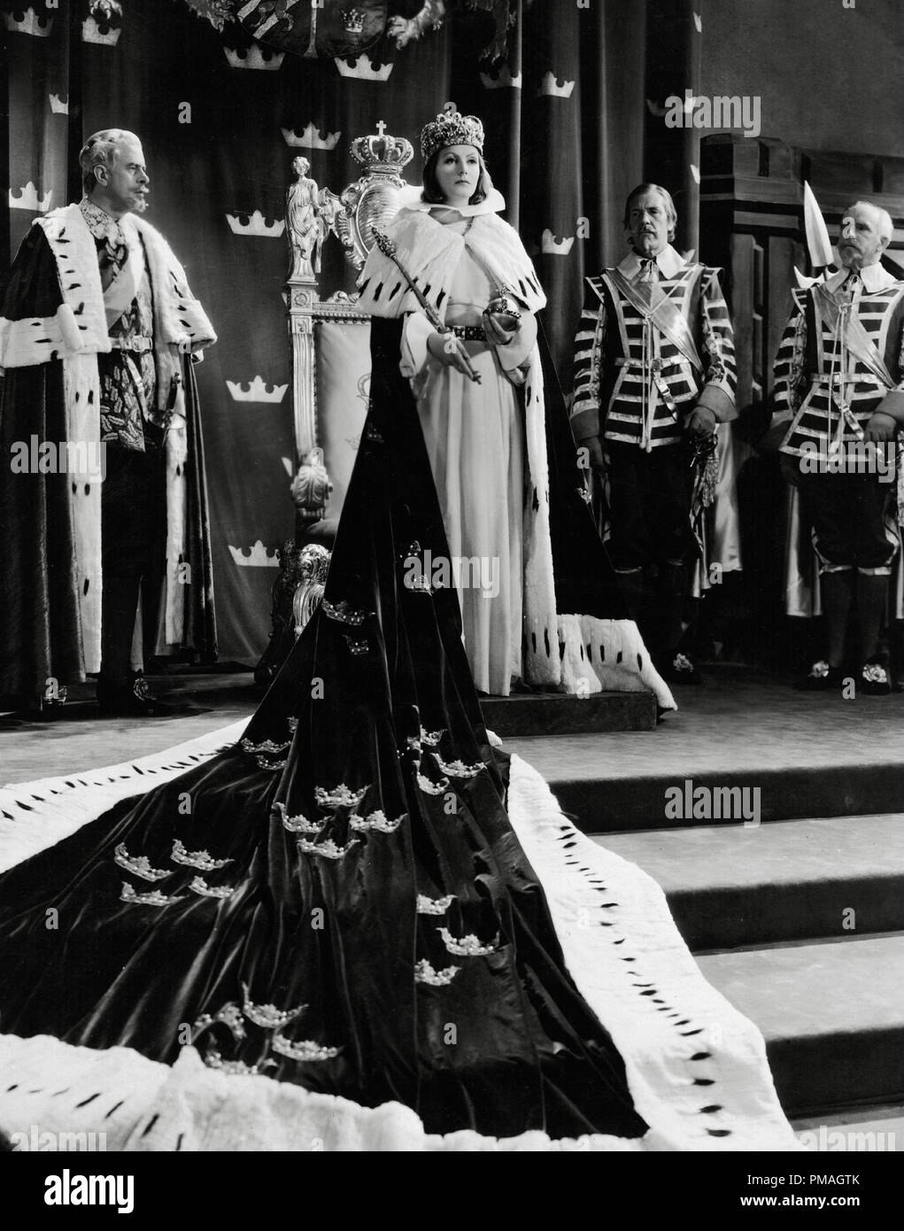 Greta Garbo, "Königin Christina' MGM Datei Referenz 1933 #32733 282 THA Stockfoto
